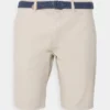 Pier One Uomo CHINOS WITH BELT - Shorts - Tan -Moda Perfetta 1d222c4f96754b11b272289b6aea5729
