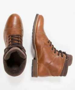 Pier One Uomo Stivaletti Stringati - Cognac 9 Pier One Uomo Stivaletti Stringati - Cognac -Moda Perfetta 1e37ee36204f4e84acfc4ebaa6a14b46