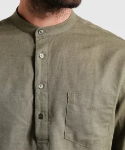 Pier One Uomo Camicia - Khaki 11 Pier One Uomo Camicia - Khaki -Moda Perfetta 1ecde27288994ad784468c25c9ed2c23