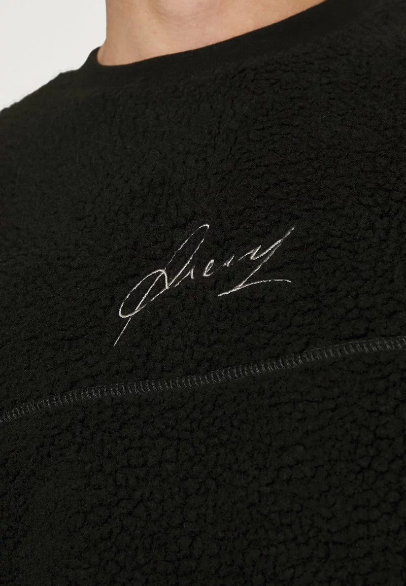 Pier One Uomo Felpa In Pile - Black 7 Pier One Uomo Felpa In Pile - Black - immagine 5