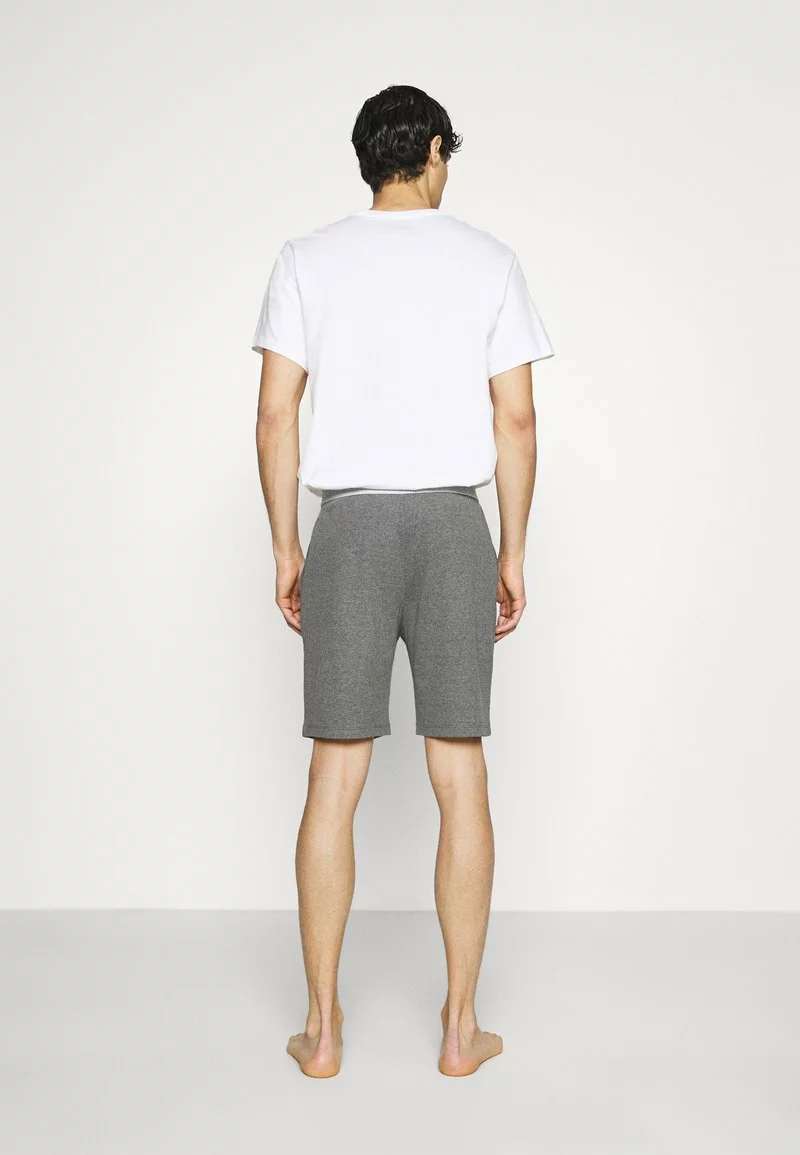 Pier One Uomo LOUNGE HENLEY SHORTS - Pantaloni Del Pigiama - Mottled Dark Grey 5 Pier One Uomo LOUNGE HENLEY SHORTS - Pantaloni Del Pigiama - Mottled Dark Grey - immagine 3