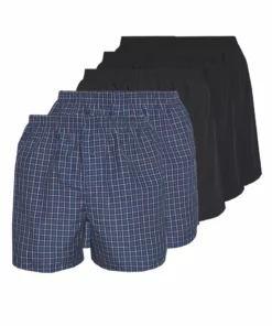 Pier One Uomo 5 PACK - Boxer - Dark Blue/blue 12 Pier One Uomo 5 PACK - Boxer - Dark Blue/blue -Moda Perfetta 2073f2768e074b3aab8d5c70fa4a684c
