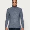 Pier One Uomo ESSENTIAL WINTER TURTLENECK / 512 - MOTTLED BLUE - Maglione - Mottled Blue -Moda Perfetta 20d611807838438e9178da6190699a9c