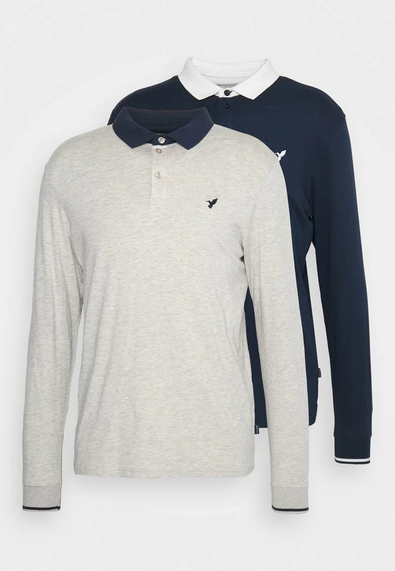 Pier One Uomo 2 PACK - Polo - Dark Blue/mottled Beige 8 Pier One Uomo 2 PACK - Polo - Dark Blue/mottled Beige - immagine 6