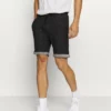 Pier One Uomo Shorts - Mottled Black 1 Pier One Uomo Shorts - Mottled Black -Moda Perfetta 234ef40682474479ae163a583cb64778
