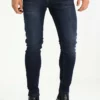 Pier One Uomo Jeans Skinny Fit - Dark Blue Denim