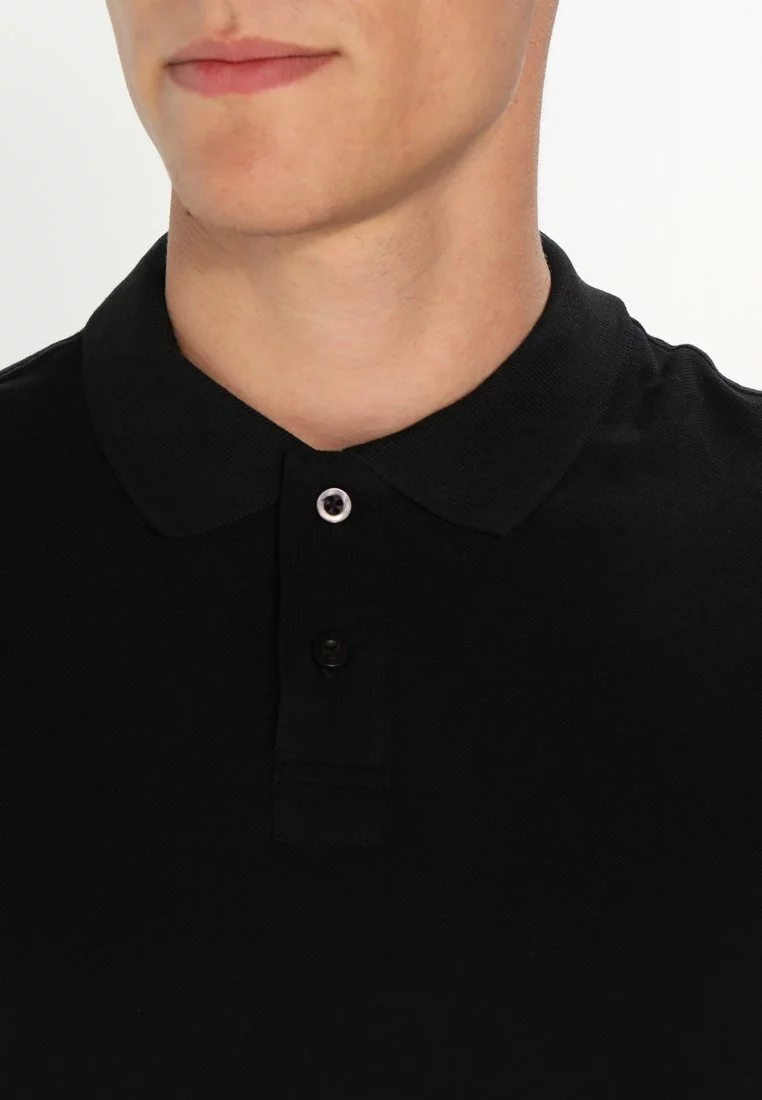 Pier One Uomo Polo - Black 6 Pier One Uomo Polo - Black - immagine 4