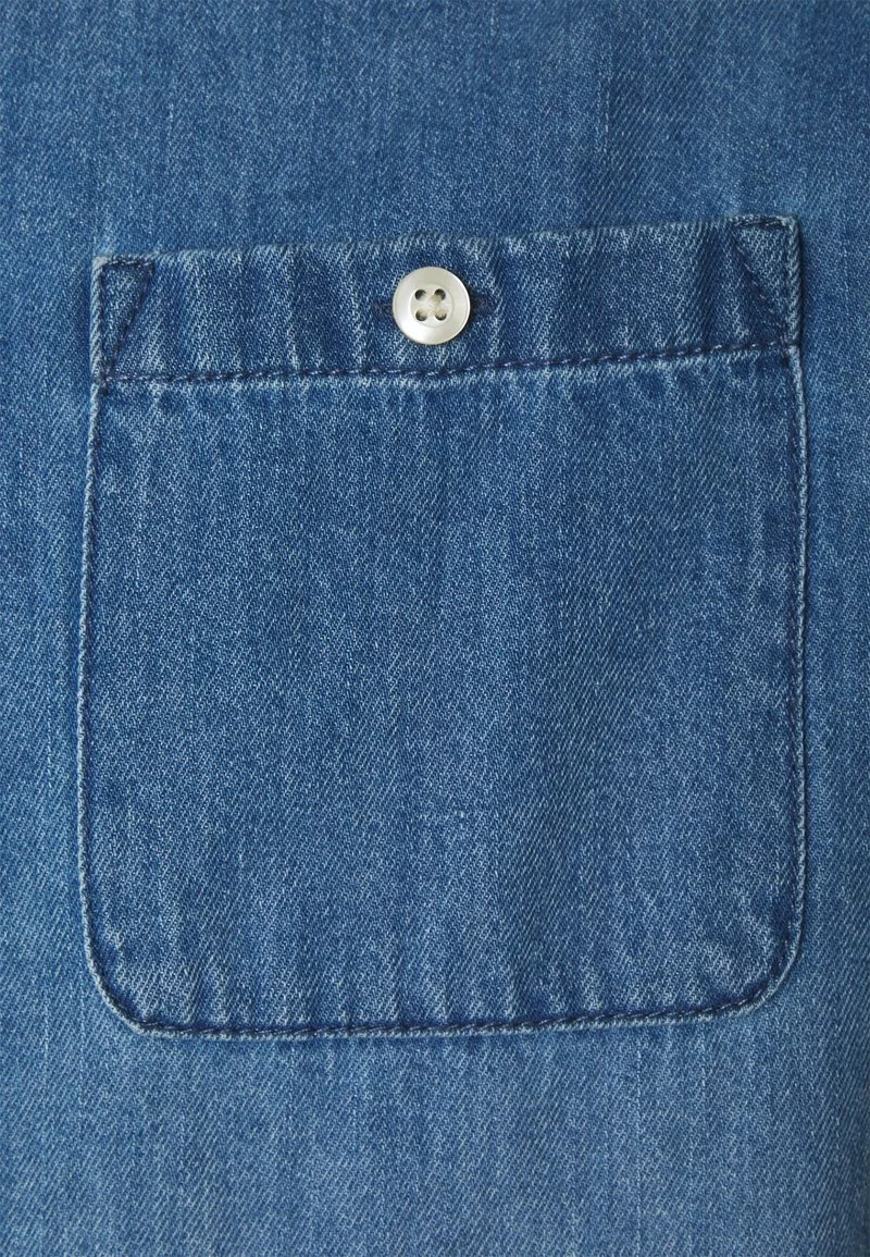 Pier One Uomo DENIM SHIRT - Camicia - Blue Denim 5 Pier One Uomo DENIM SHIRT - Camicia - Blue Denim - immagine 3