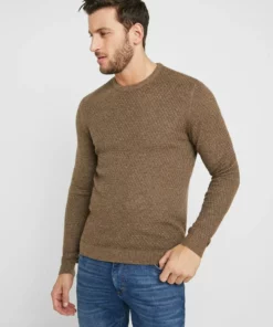 Pier One Uomo Maglione - Mottled Light Brown
