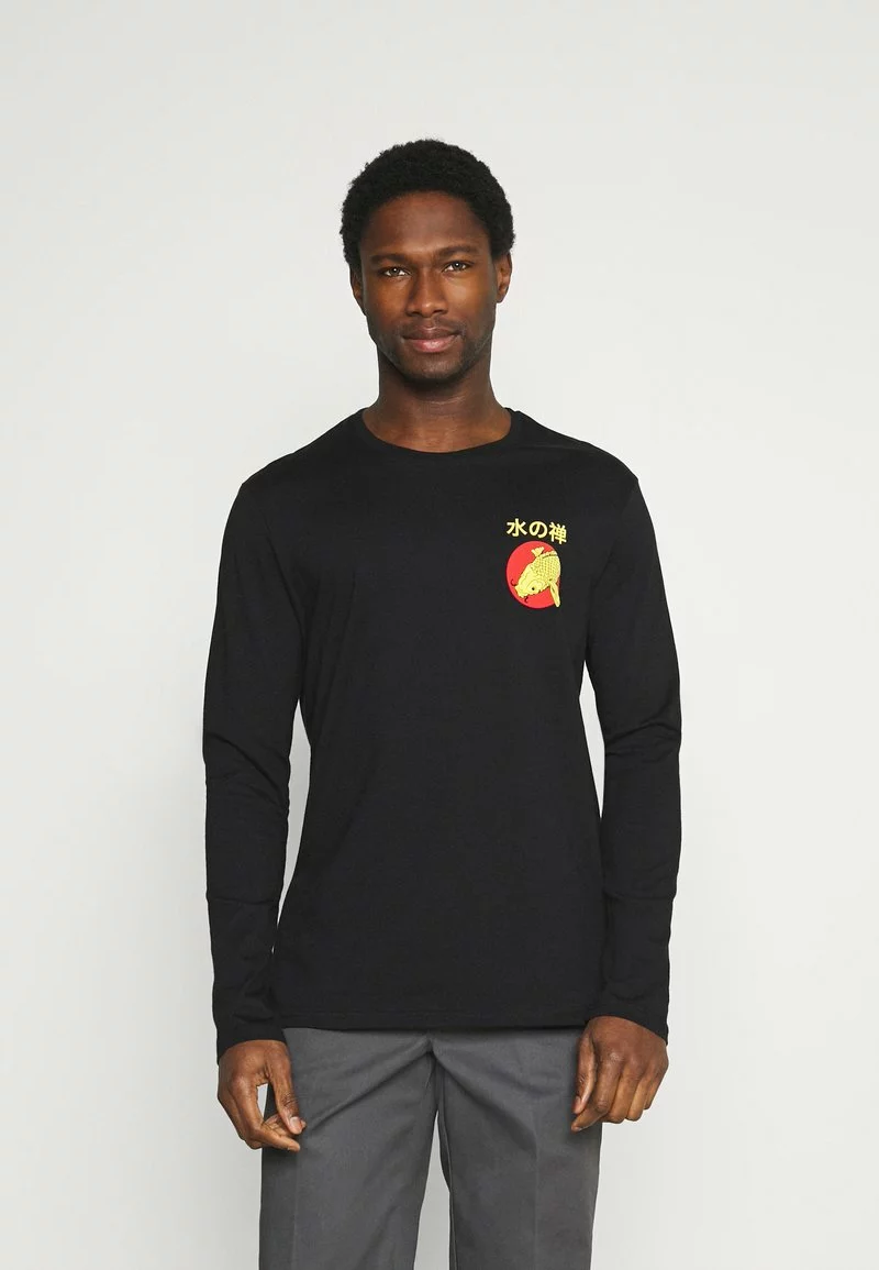 Pier One Uomo Maglietta A Manica Lunga - Black 3 Pier One Uomo Maglietta A Manica Lunga - Black