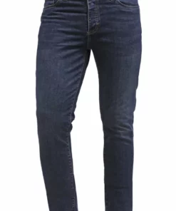 Pier One Uomo DISTRESSED DENIM SLIM FIT - Jeans Slim Fit - Dark Blue Denim 10 Pier One Uomo DISTRESSED DENIM SLIM FIT - Jeans Slim Fit - Dark Blue Denim -Moda Perfetta 299452207d81469ba7066ee0a05b0997