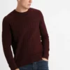 Pier One Uomo Maglione - Mottled Bordeaux -Moda Perfetta 299f670f1ac044398a81a9d31b2f4776