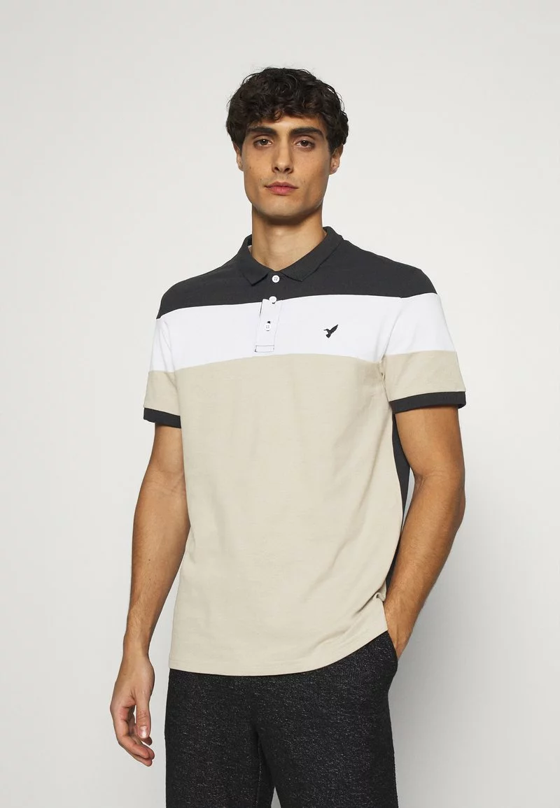 Pier One Uomo Polo - Black/sand 3 Pier One Uomo Polo - Black/sand