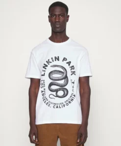 Pier One Uomo LINKIN PARK TEE - T-shirt Con Stampa - White