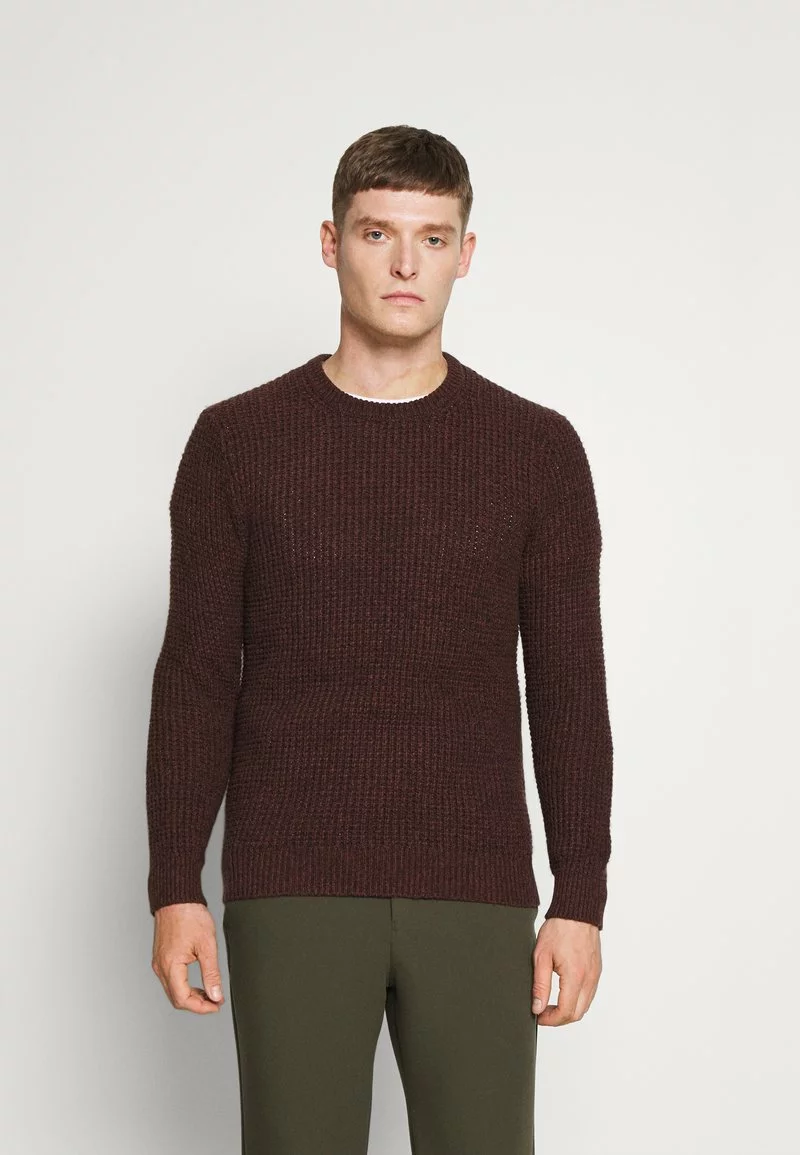 Pier One Uomo Maglione - Mottled Brown 3 Pier One Uomo Maglione - Mottled Brown