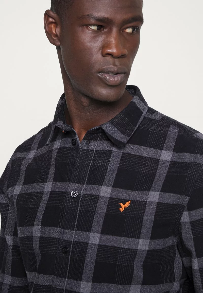 Pier One Uomo Camicia - Dark Grey 8 Pier One Uomo Camicia - Dark Grey - immagine 6