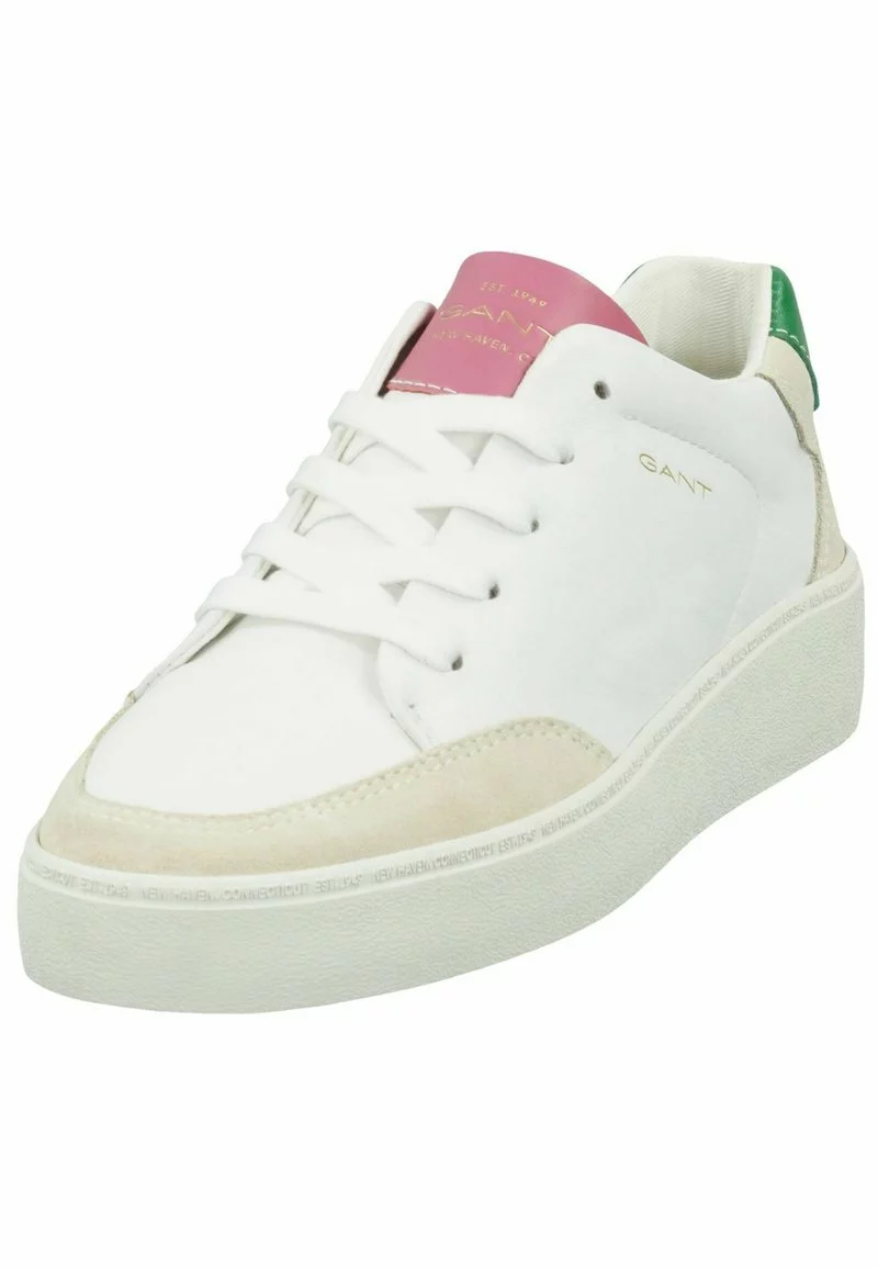 GANT Donna Sneaker Low - Wht Green Pink 9 GANT Donna Sneaker Low - Wht Green Pink - immagine 7