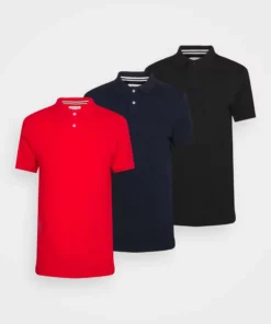 Pier One Uomo 3 PACK - Polo - Dark Blue/red/black -Moda Perfetta 2ce32672af9649869083f9b383f3e8ce