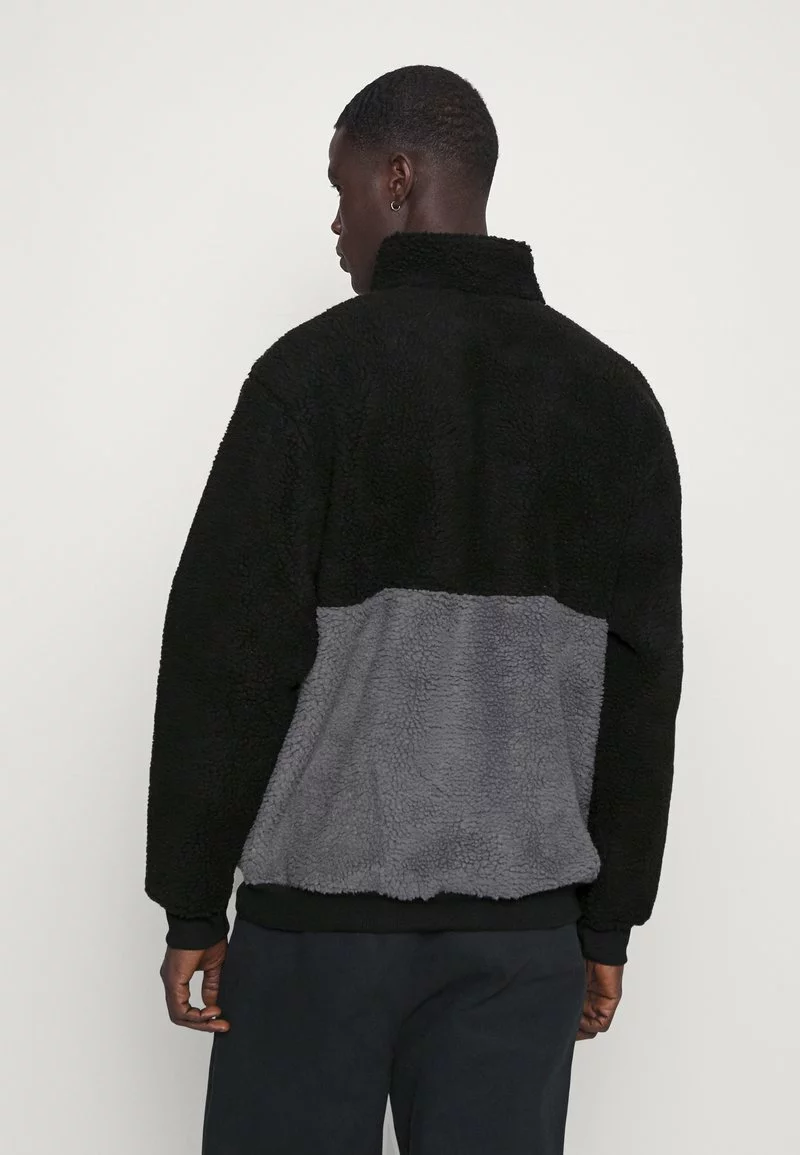 Pier One Uomo Felpa In Pile - Black/grey 5 Pier One Uomo Felpa In Pile - Black/grey - immagine 3