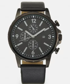 Pier One UNISEX - Cronografo - Black