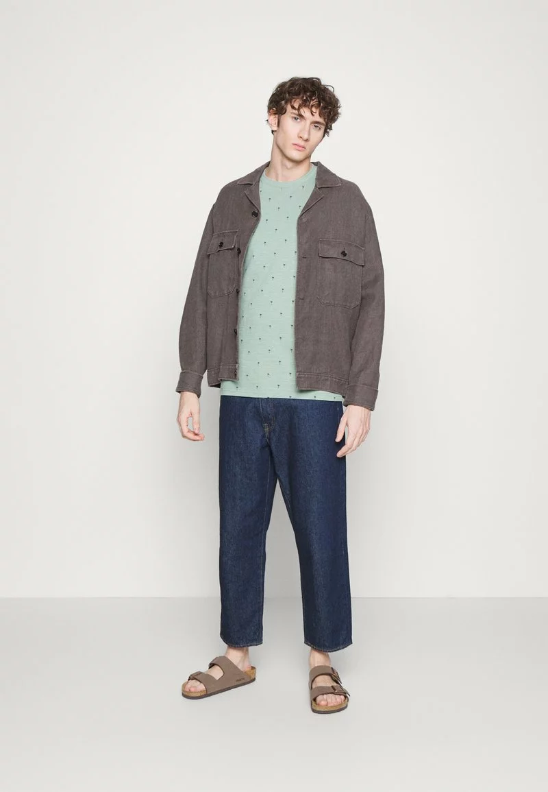 Pier One Uomo T-shirt Con Stampa - Green 4 Pier One Uomo T-shirt Con Stampa - Green - immagine 2