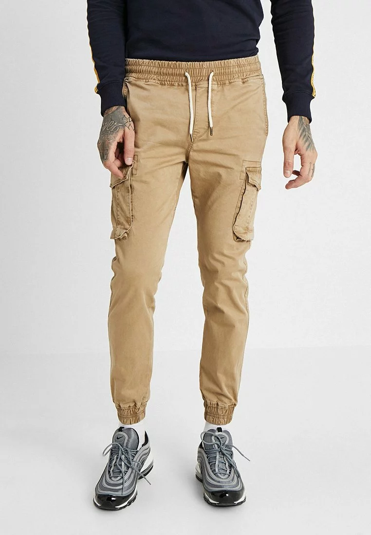 Pier One Uomo Pantaloni Cargo - Tan 3 Pier One Uomo Pantaloni Cargo - Tan