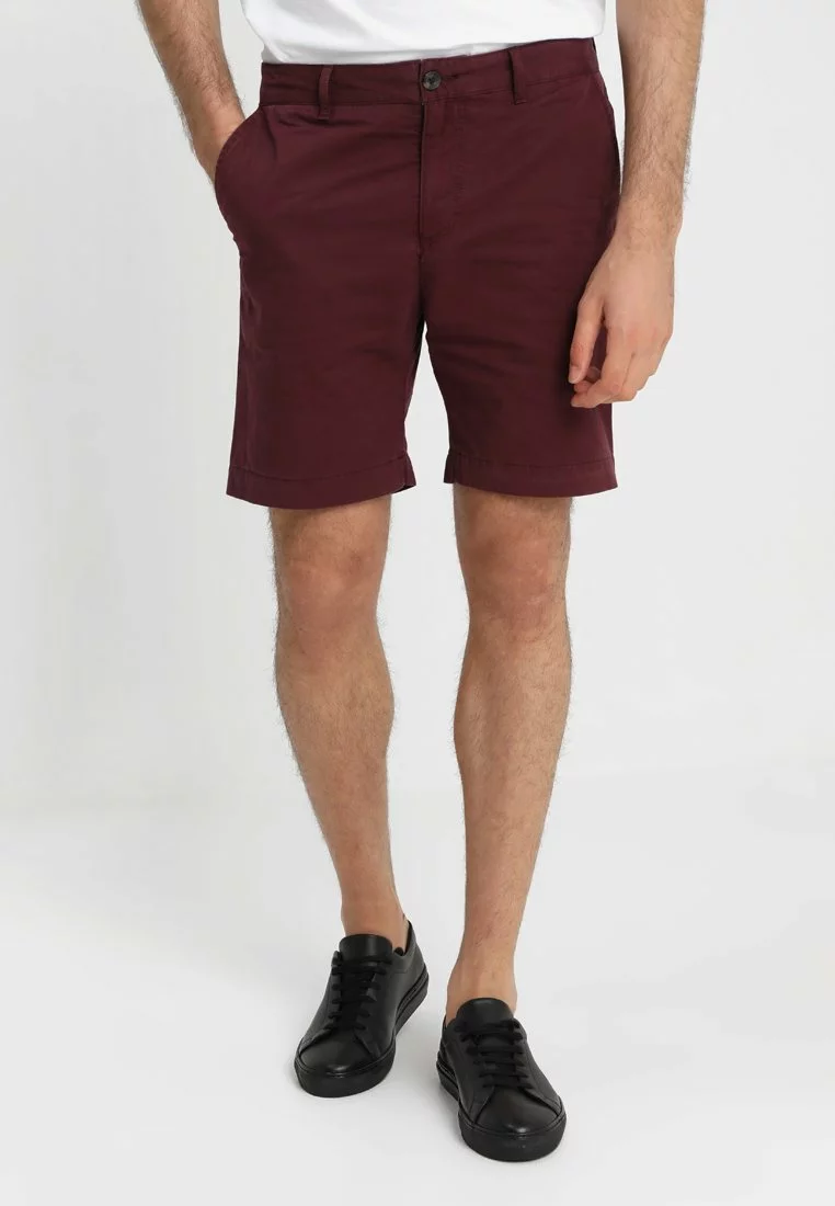 Pier One Uomo Shorts - Bordeaux 3 Pier One Uomo Shorts - Bordeaux