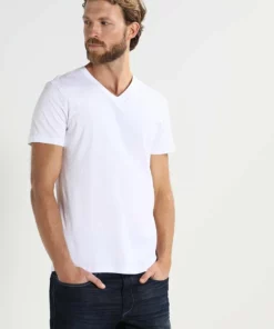 Pier One Uomo 2 PACK - T-shirt Basic - White 9 Pier One Uomo 2 PACK - T-shirt Basic - White -Moda Perfetta 306d38dae77f4ab388e2071d801d3f74