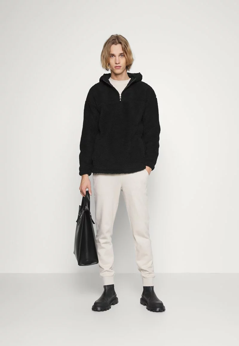 Pier One Uomo Felpa Con Cappuccio - Black 4 Pier One Uomo Felpa Con Cappuccio - Black - immagine 2