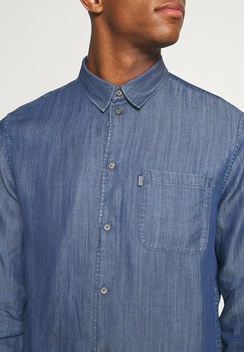 Pier One Uomo Camicia - Dark Blue 8 Pier One Uomo Camicia - Dark Blue - immagine 6