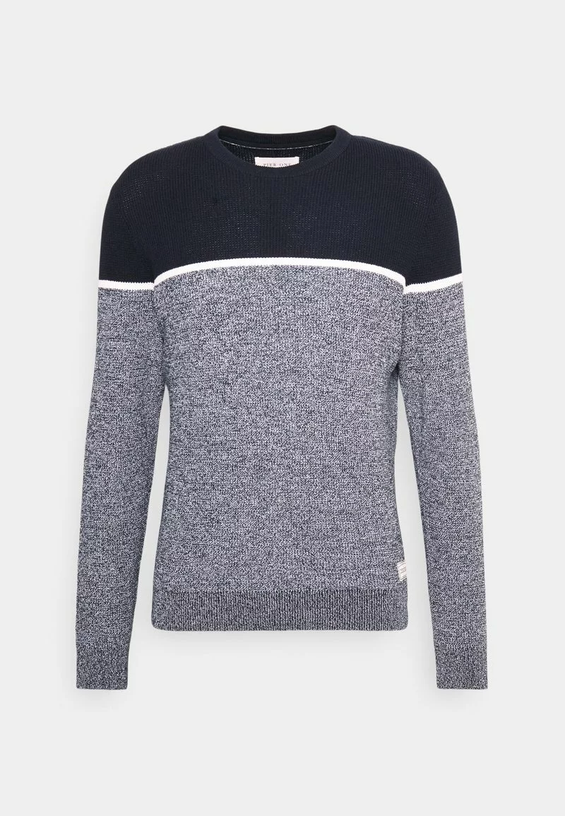 Pier One Uomo Maglione - Mottled Dark Blue 7 Pier One Uomo Maglione - Mottled Dark Blue - immagine 5