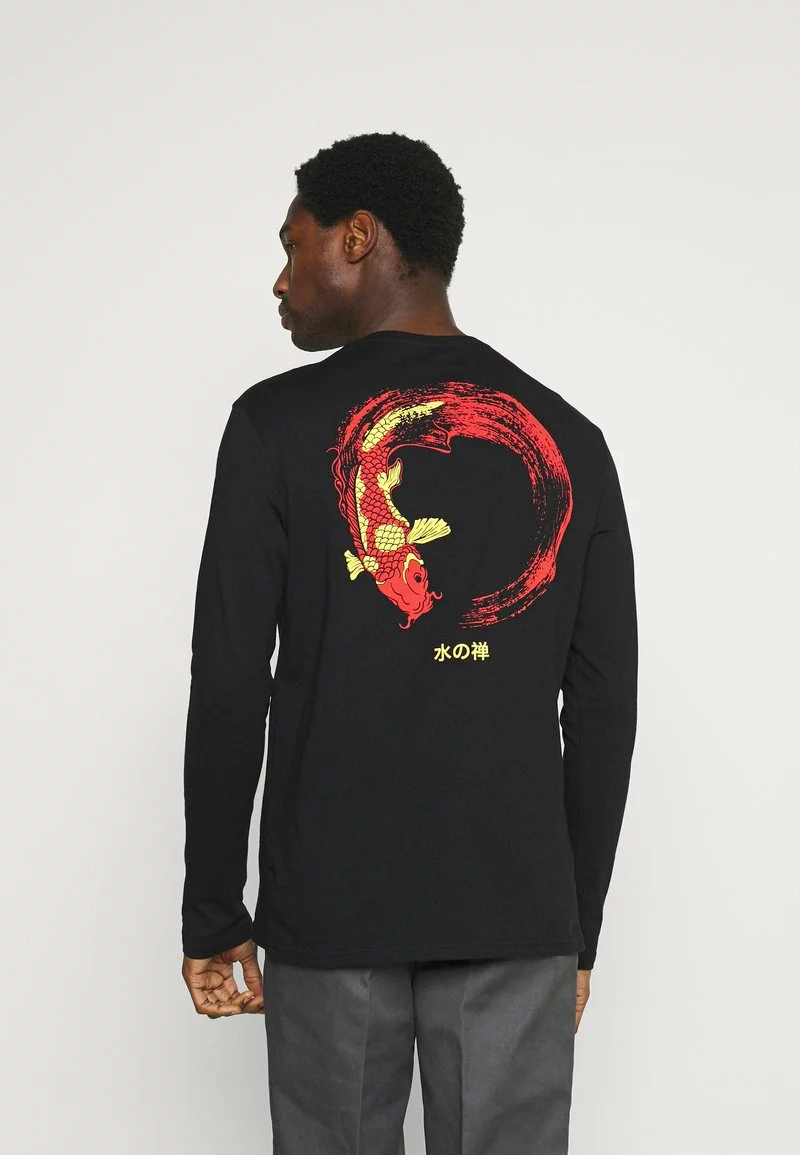 Pier One Uomo Maglietta A Manica Lunga - Black 5 Pier One Uomo Maglietta A Manica Lunga - Black - immagine 3