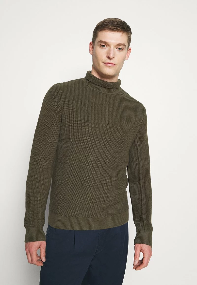 Pier One Uomo Maglione - Olive 3 Pier One Uomo Maglione - Olive