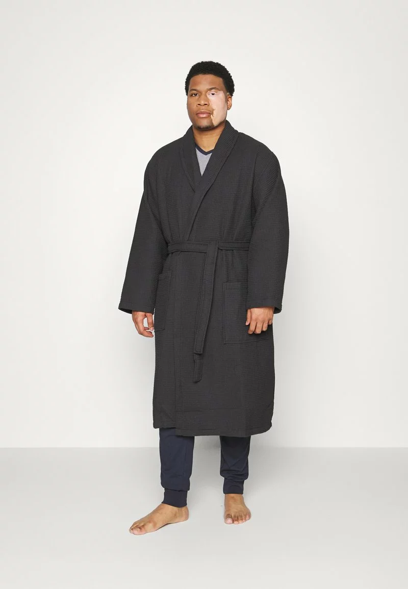 Pier One Uomo Accappatoio - Black 3 Pier One Uomo Accappatoio - Black