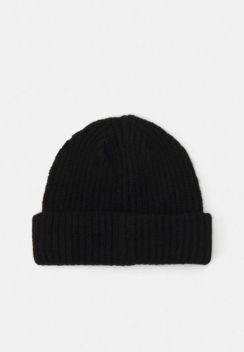 Pier One SHORT MICRO BEANIE UNISEX - Berretto - Black 4 Pier One SHORT MICRO BEANIE UNISEX - Berretto - Black - immagine 2