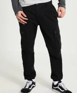 Pier One Uomo Pantaloni Cargo - Black