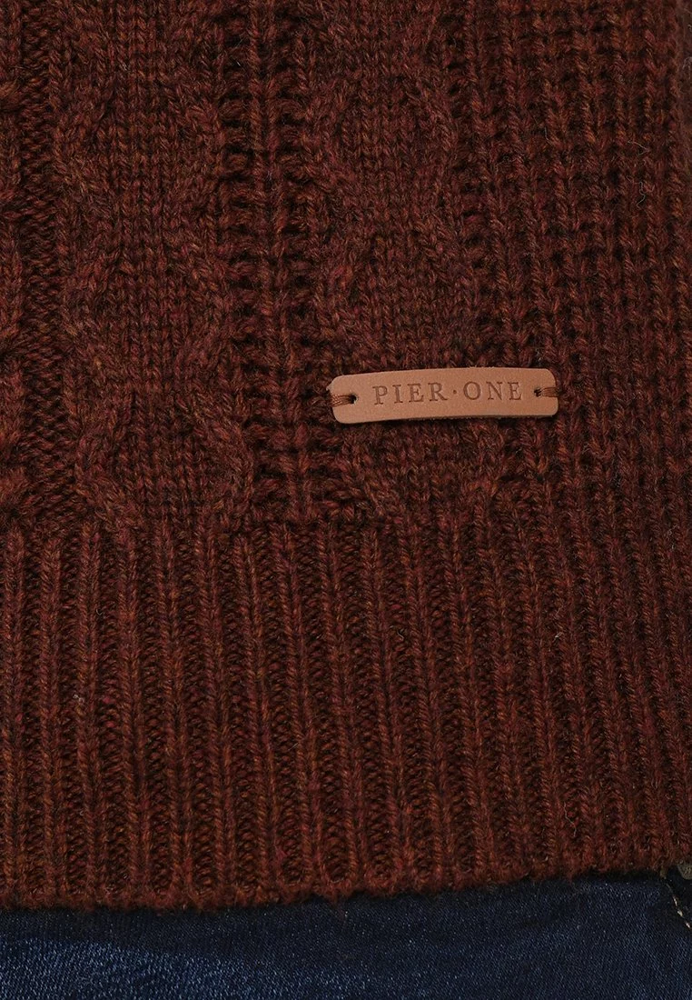 Pier One Uomo Maglione - Mottled Brown 8 Pier One Uomo Maglione - Mottled Brown - immagine 6