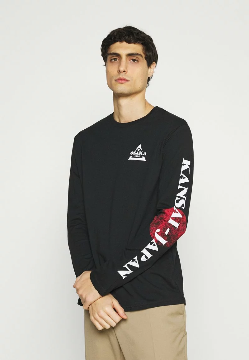 Pier One Uomo Maglietta A Manica Lunga - Black 3 Pier One Uomo Maglietta A Manica Lunga - Black