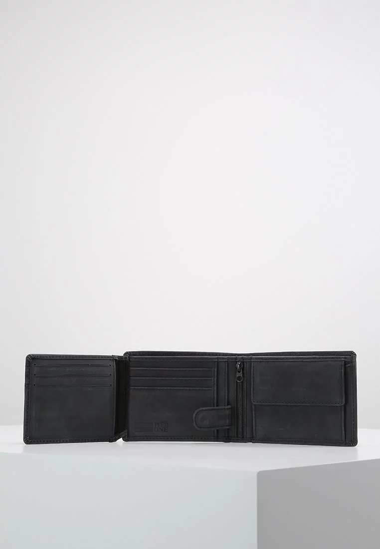 Pier One Uomo LEATHER - Portafoglio - Black 8 Pier One Uomo LEATHER - Portafoglio - Black - immagine 6