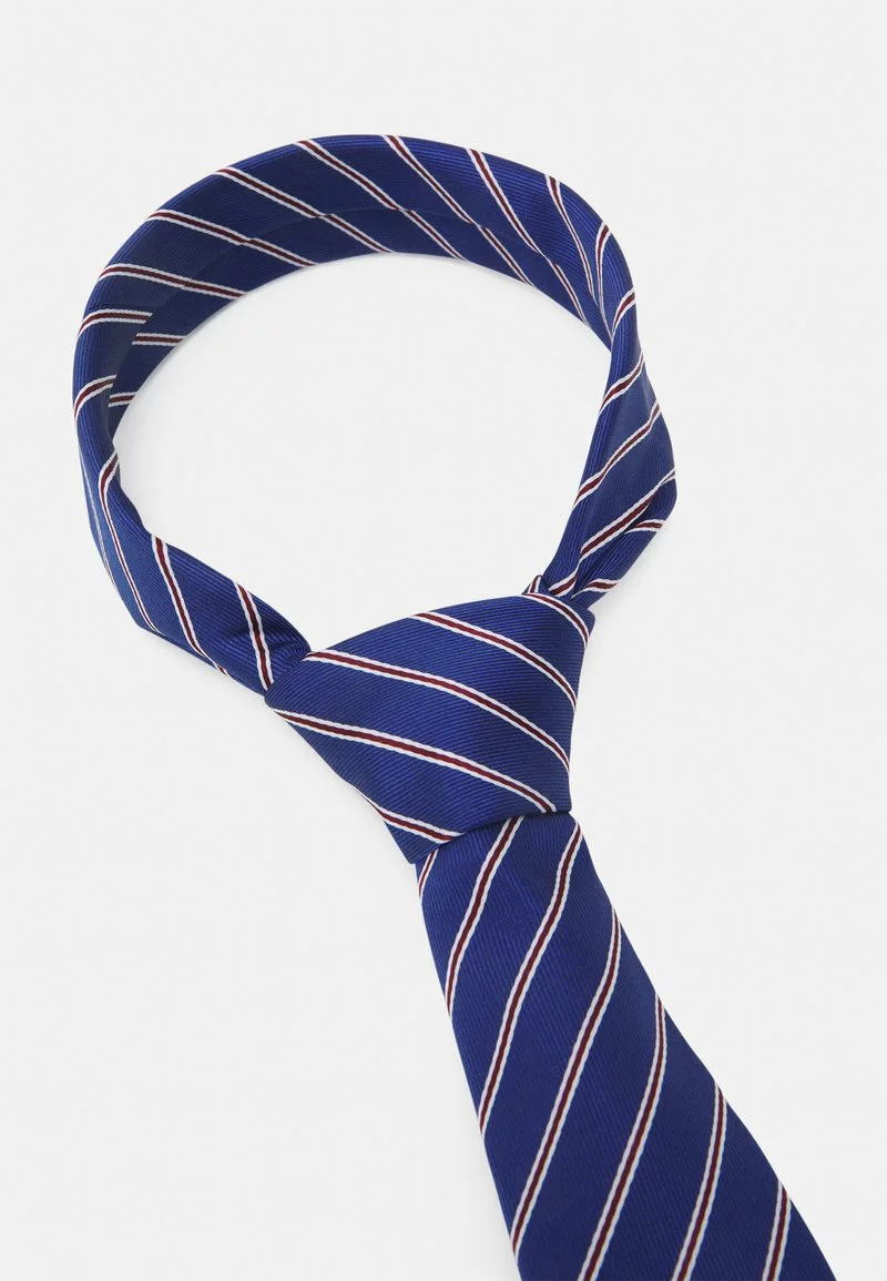 Pier One Uomo Cravatta - Dark Blue/bordeaux/white 5 Pier One Uomo Cravatta - Dark Blue/bordeaux/white - immagine 3