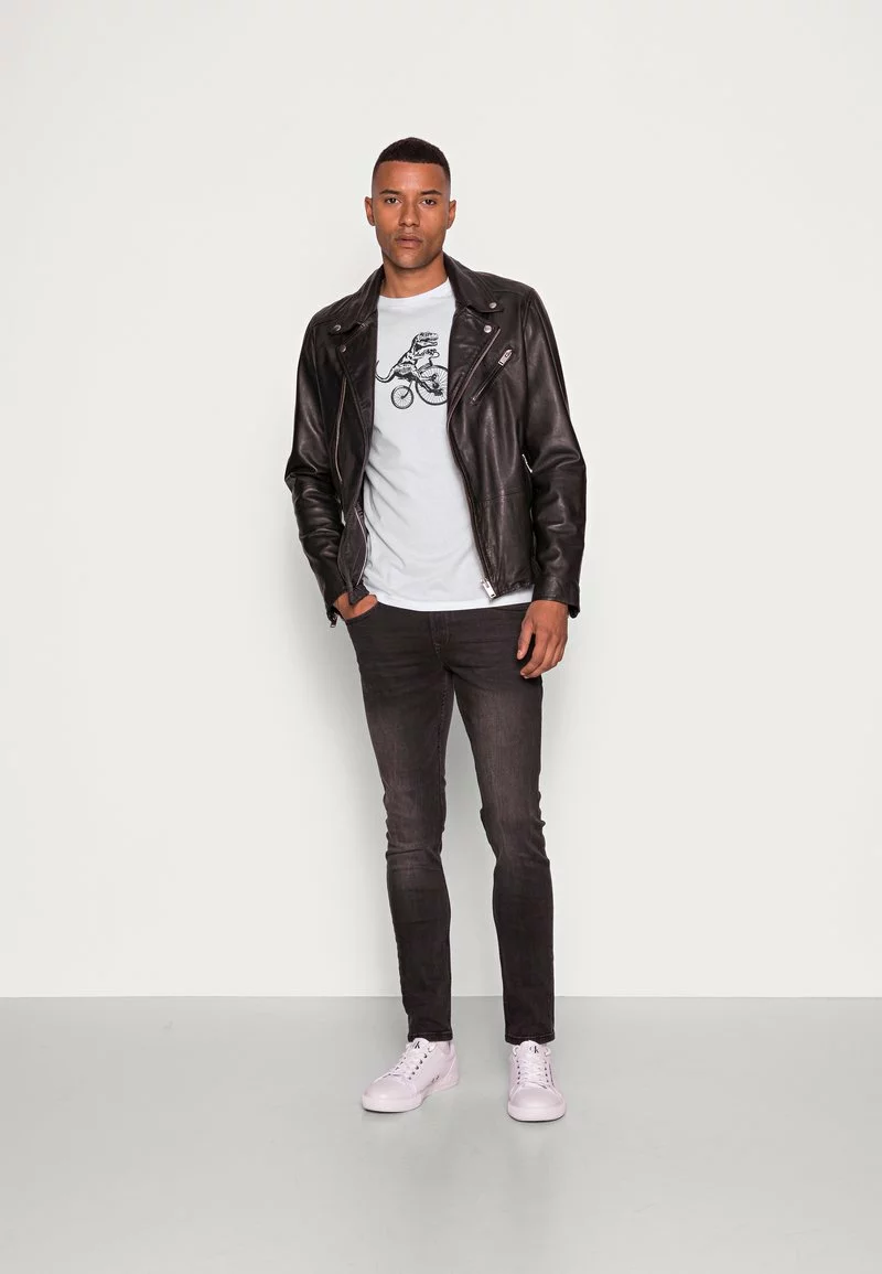 Pier One Uomo T-shirt Con Stampa - White 4 Pier One Uomo T-shirt Con Stampa - White - immagine 2