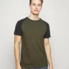 Pier One Uomo T-shirt Basic - Olive