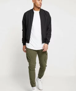 Pier One Uomo Giubbotto Bomber - Black -Moda Perfetta 3957900ce5344d138d27d9dc2c215950