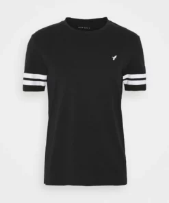 Pier One Uomo T-shirt Con Stampa - Black -Moda Perfetta 39d8f5e3e4454d82bd9f4ba2384fa1b9