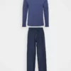 Pier One Uomo Pigiama - Blue/dark Blue 2 Pier One Uomo Pigiama - Blue/dark Blue -Moda Perfetta 3a0010b9f50949b1aabad8f8d92954ea
