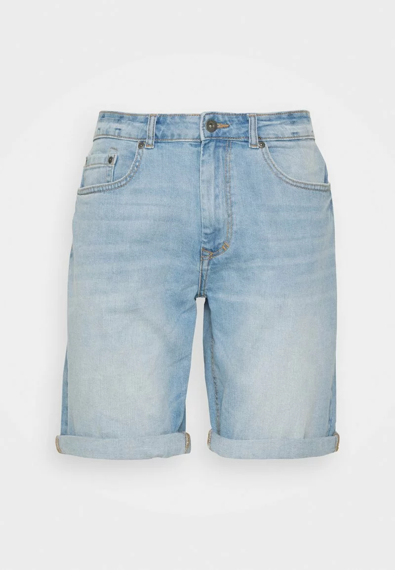 Pier One Uomo Shorts Di Jeans - Blue Denim 3 Pier One Uomo Shorts Di Jeans - Blue Denim