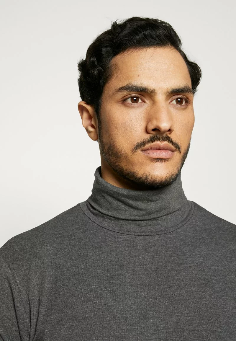 Pier One Uomo Maglietta A Manica Lunga - Dark Gray 6 Pier One Uomo Maglietta A Manica Lunga - Dark Gray - immagine 4