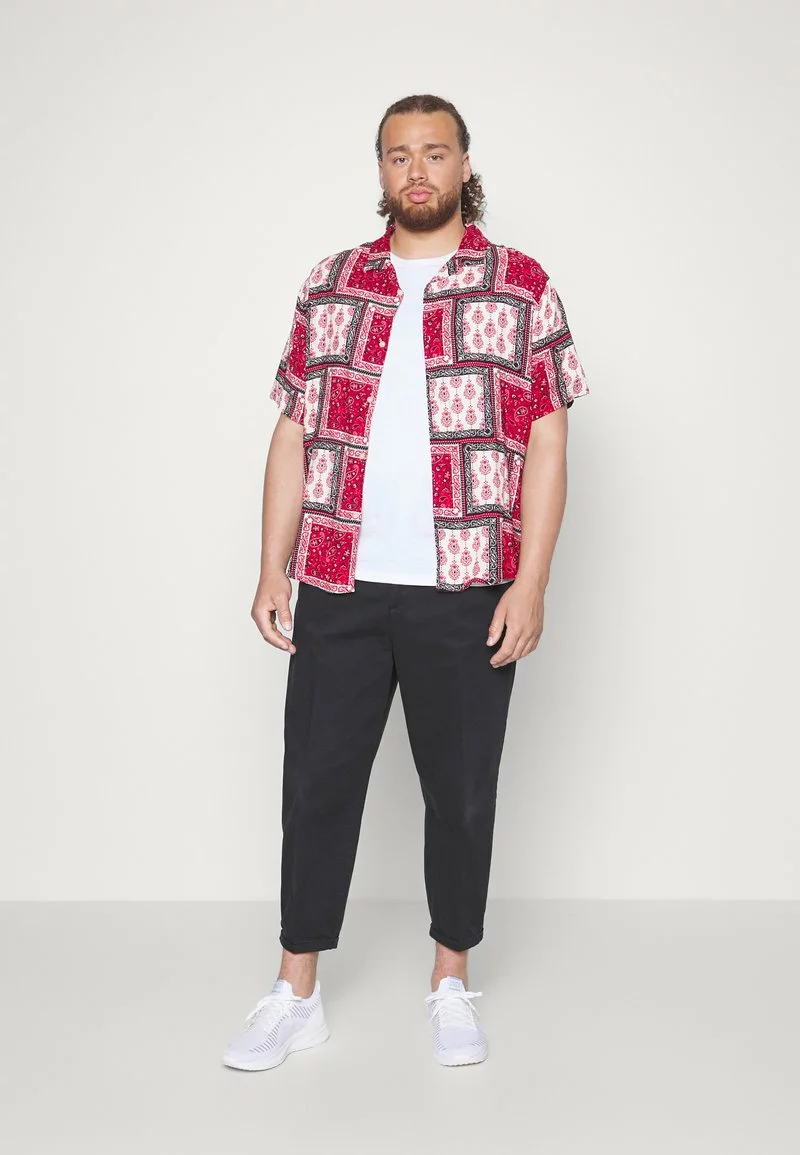 Pier One Uomo PAISLEY - Camicia - Red-beige 4 Pier One Uomo PAISLEY - Camicia - Red-beige - immagine 2