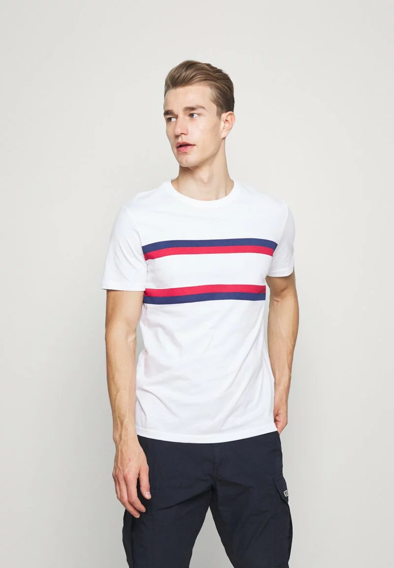 Pier One Uomo T-shirt Con Stampa - White 3 Pier One Uomo T-shirt Con Stampa - White