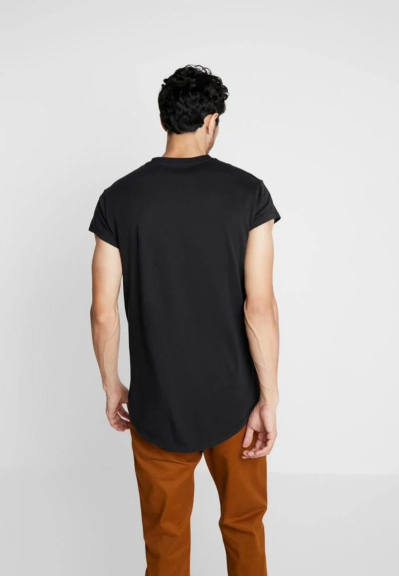 Pier One Uomo T-shirt Basic - Black 5 Pier One Uomo T-shirt Basic - Black - immagine 3